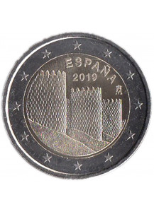 2019 - 2 Euro SPAGNA Muraglia di Ávila UNC